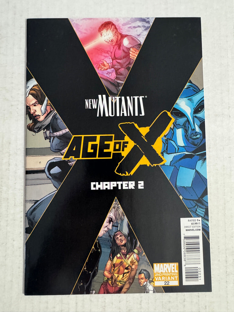 NEW MUTANTS #22 Vol 3 2nd Print Variant