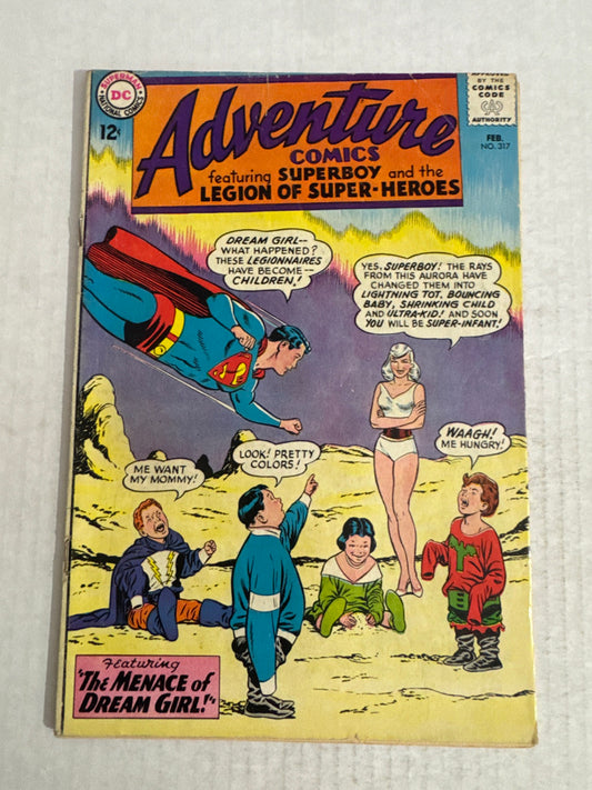 ADVENTURE COMICS #317 VG 1ST APPEARANCE