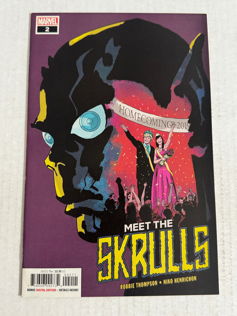 MEET THE SKRULLS #2 NM-