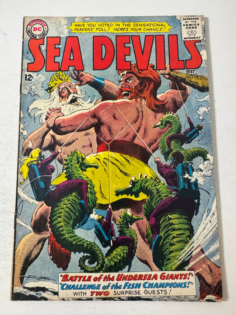SEA DEVILS #14 VG/FN