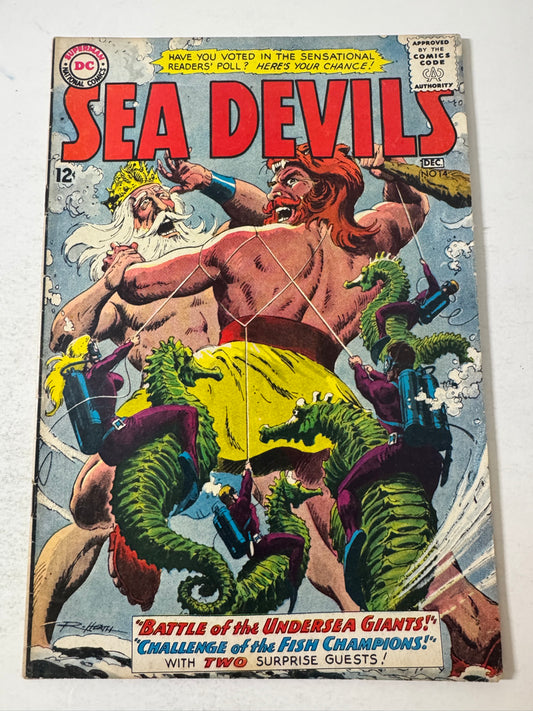 SEA DEVILS #14 VG/FN