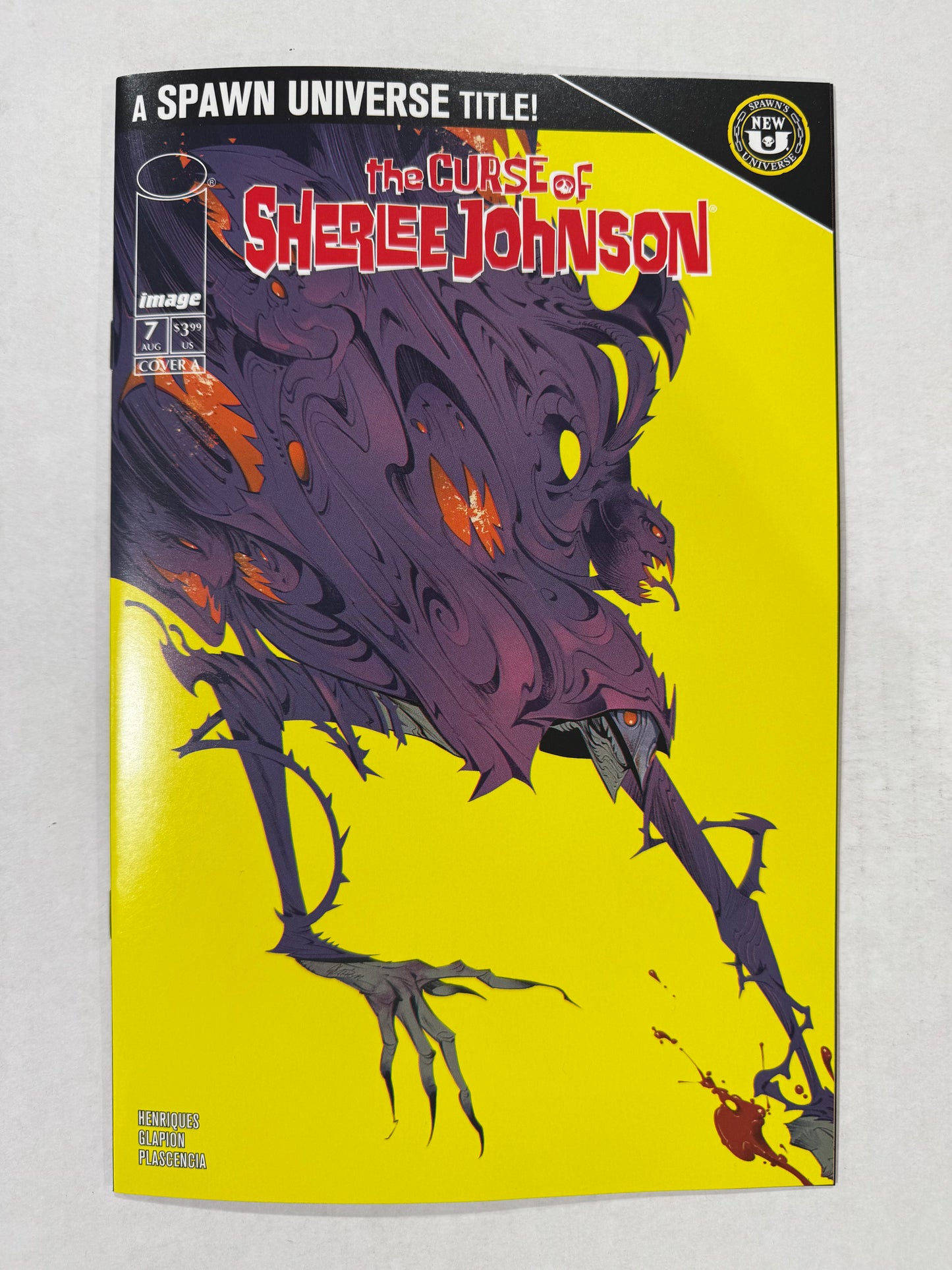THE CURSE OF SHERLEE JOHNSON #7 NM