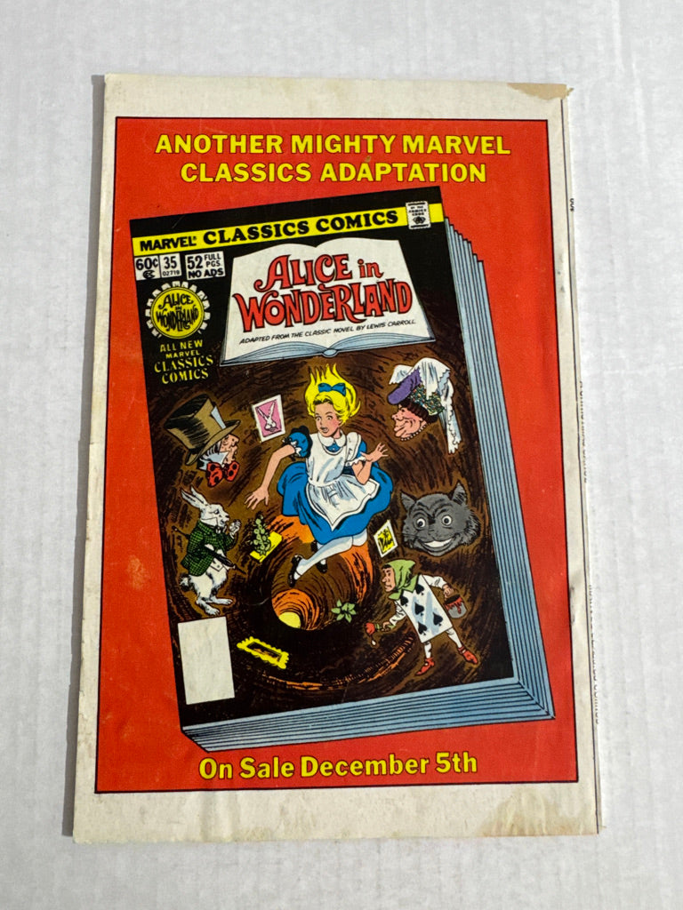 MARVEL CLASSICS COMICS A Christmas Carol #36 VG