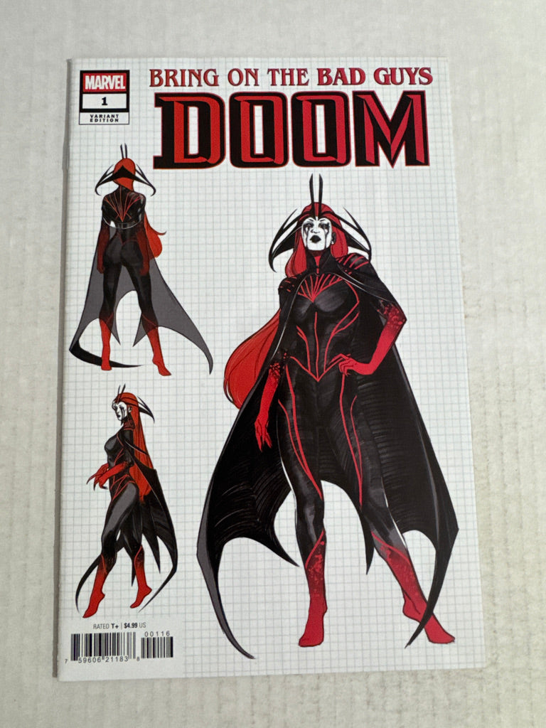 BRING ON THE BAD GUYS DOOM #1 NM 1:10 Design Variant 1ST APPEARANCE