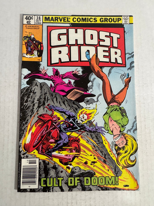 GHOST RIDER #38 NEWSSTAND