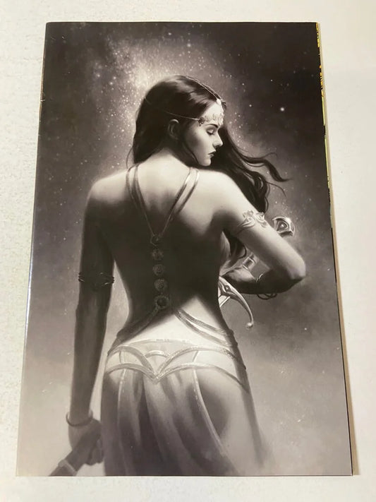DEJAH THORIS #5 NM- 1:15 B/W Virgin Preissler Variant
