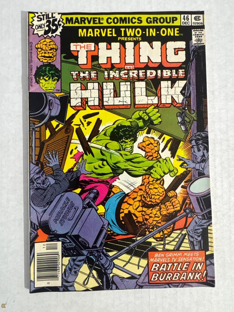 MARVEL TWO-IN-ONE #46 FN-