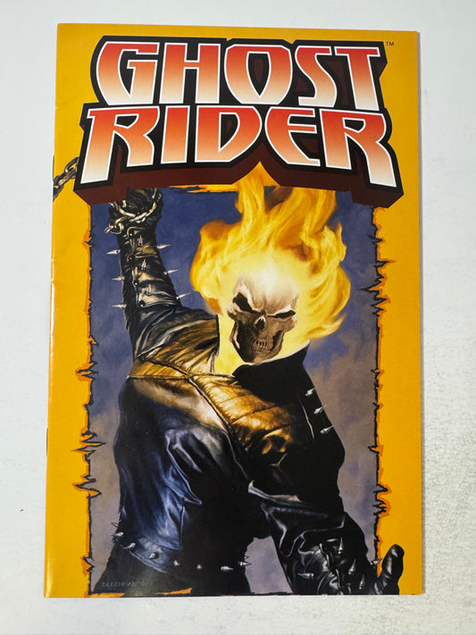 GHOST RIDER POSTER BOOK VF- Marvel Legends Promo