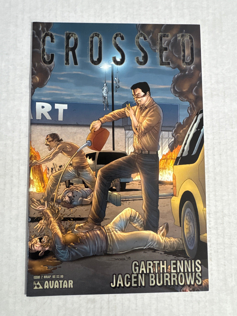 CROSSED #2 NM Jacen Burrows Wrap Variant