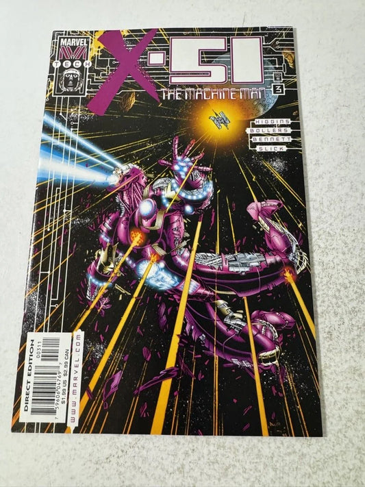 X-51 MACHINE MAN #3 NM