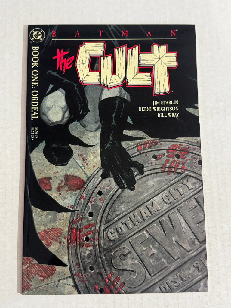 BATMAN THE CULT #1 NM Bernie Wrightson Cover