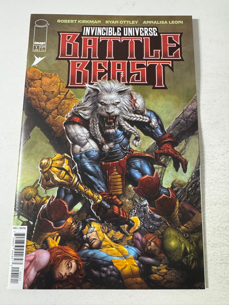 Invincible Universe BATTLE BEAST #1 NM David Finch Variant
