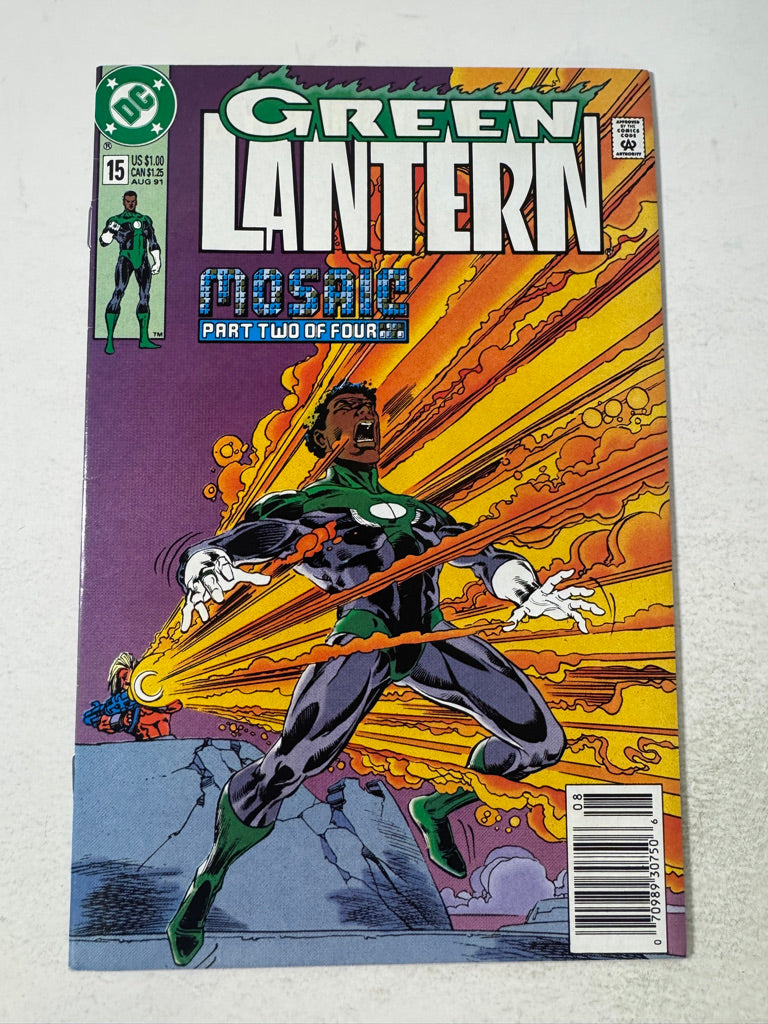 GREEN LANTERN #15 Vol 3 VF/NM NEWSSTAND
