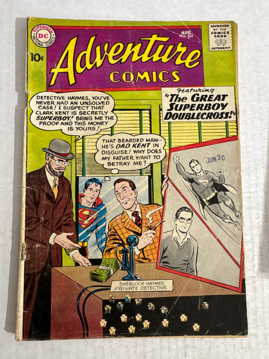 ADVENTURE COMICS #263 GD