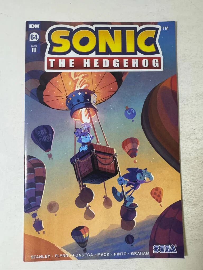 SONIC THE HEDGEHOG #64 NM 1:10 Variant