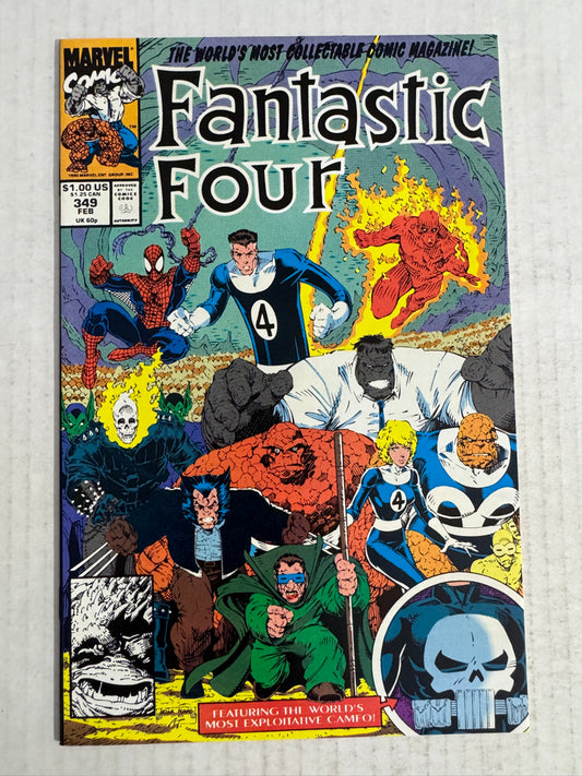 FANTASTIC FOUR #349 Arthur Adams Cover