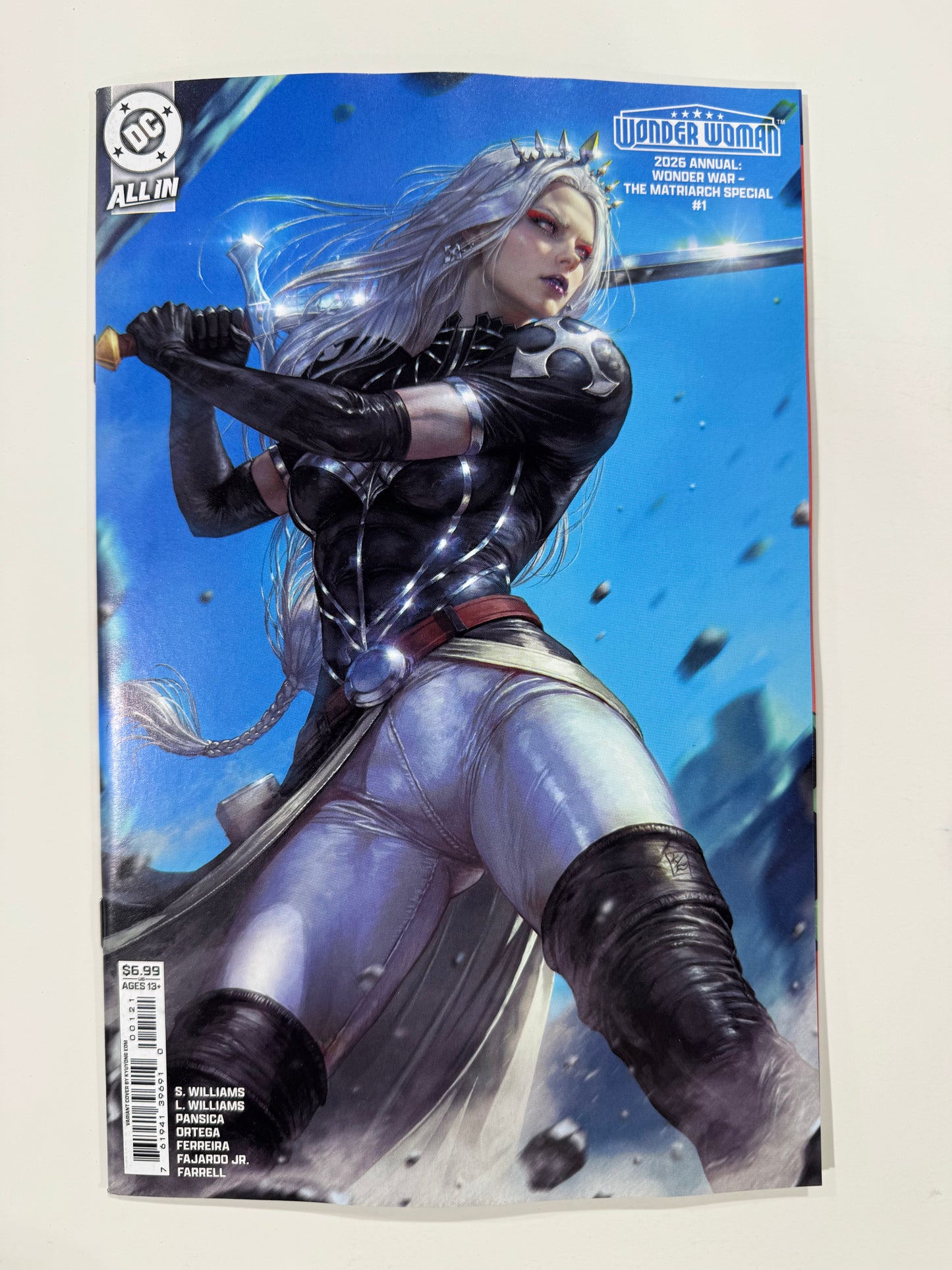 WONDER WOMAN 2026 ANNUAL: WONDER WAR - THE MATRIARCHAL SPECIAL #1 Cover B KyuYong Eom Variant