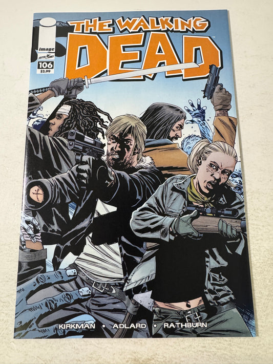 THE WALKING DEAD #106 NM Charlie Adlard Wrap Cover