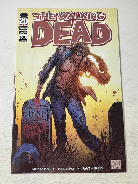 THE WALKING DEAD #100 NM Todd McFarlane Wrap Variant 1ST APPEARANCE