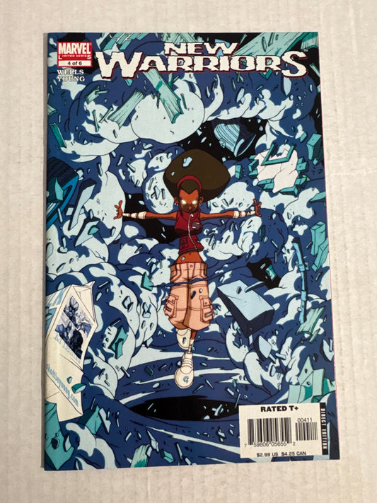 NEW WARRIORS #4 Vol 3 NM- Skottie Young Cover 1ST APPEARANCE