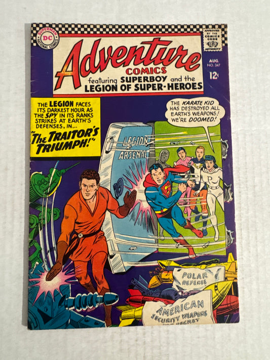 ADVENTURE COMICS #347 VG