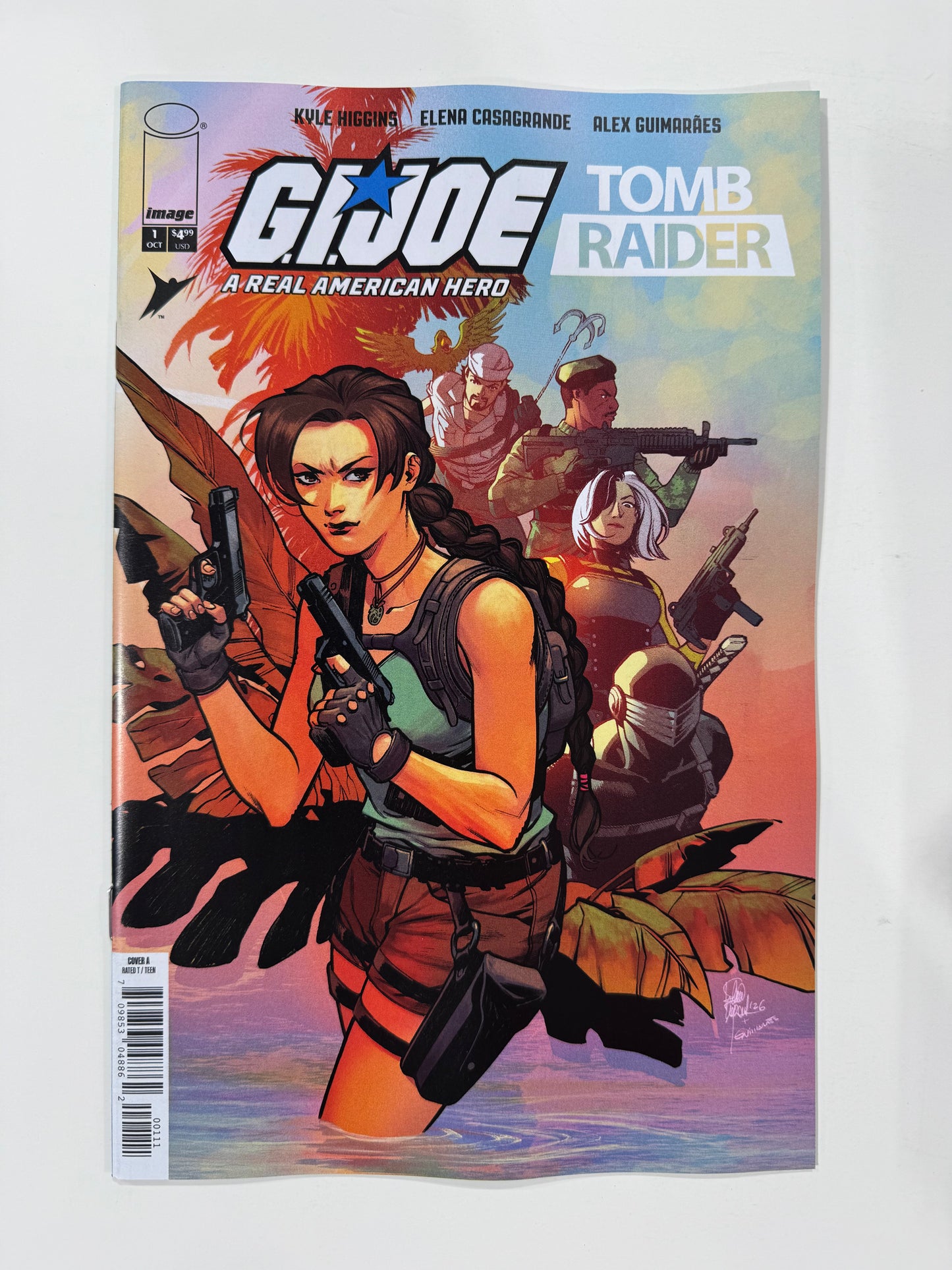 GI JOE: A REAL AMERICAN HERO / TOMB RAIDER #1 NM