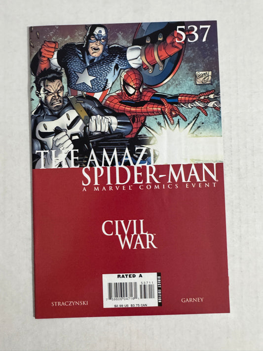 AMAZING SPIDER-MAN #537 Ron Garney Cover