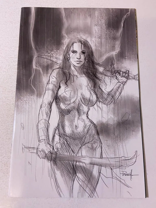 DEJAH THORIS #5  1:21 Lucio Parrillo Virgin Sketch Variant