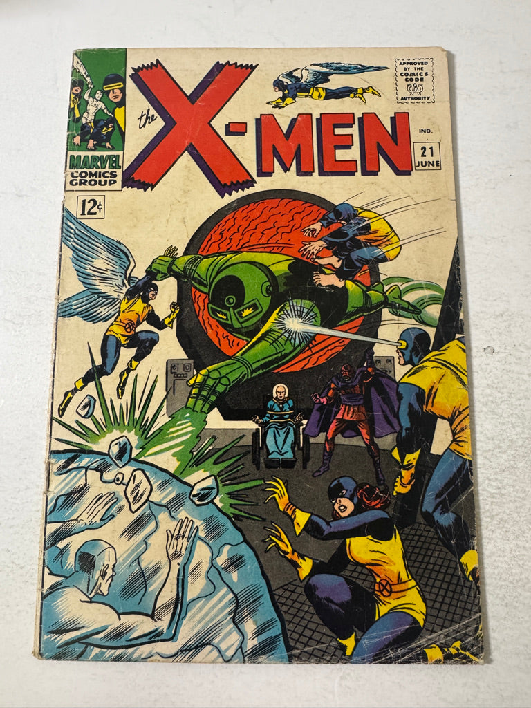 X-MEN #21 GD+