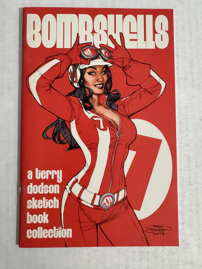 BOMBSHELLS A TERRY DODSON SKETCHBOOK NM- SIGNED