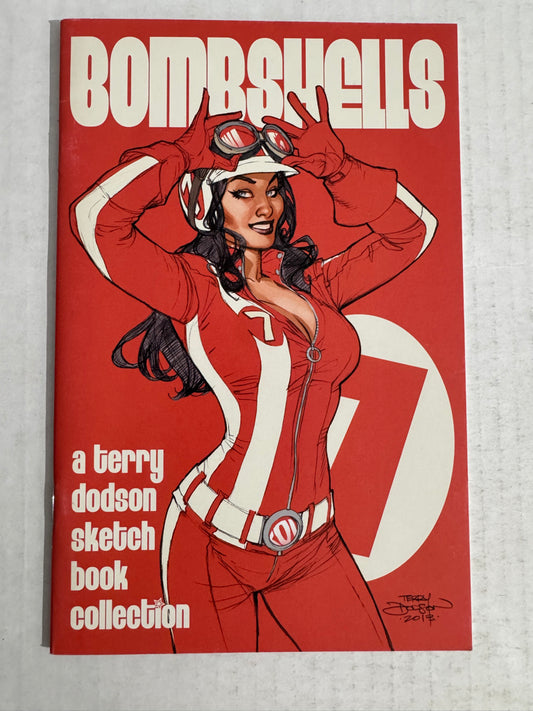 BOMBSHELLS A TERRY DODSON SKETCHBOOK NM- SIGNED