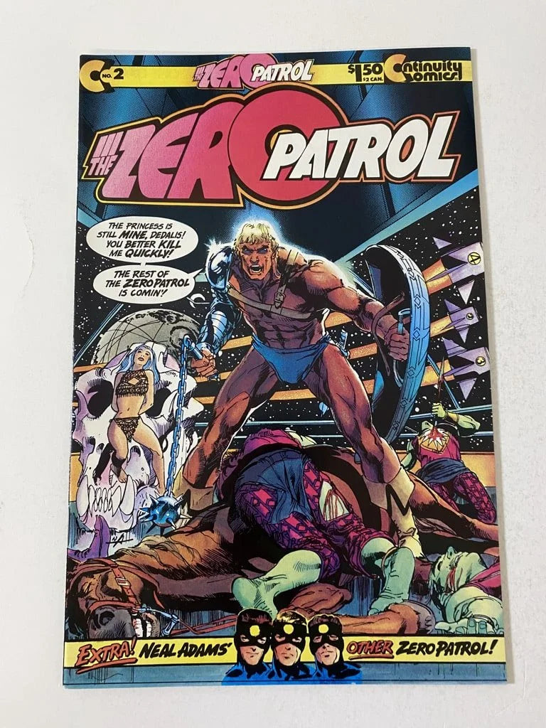 THE ZERO PATROL #2 NM Neal Adams Cover