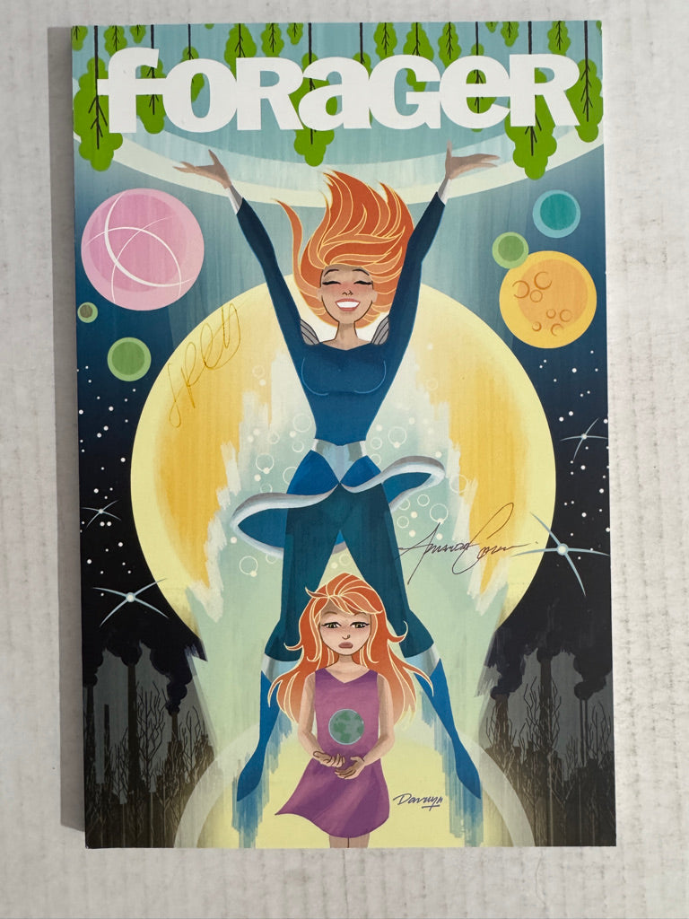 FORAGER TPB Darwyn Cooke Kickstarter Variant SIGNED 2x