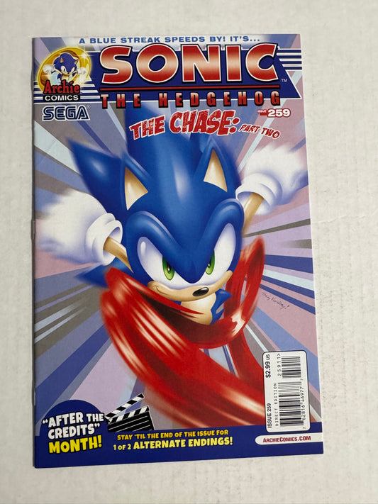 SONIC THE HEDGEHOG #259 VF/NM