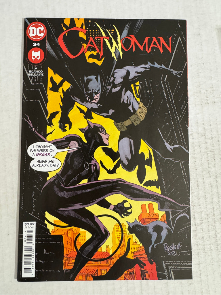CATWOMAN #34 Vol 5 NM Yanick Paquettte Cover