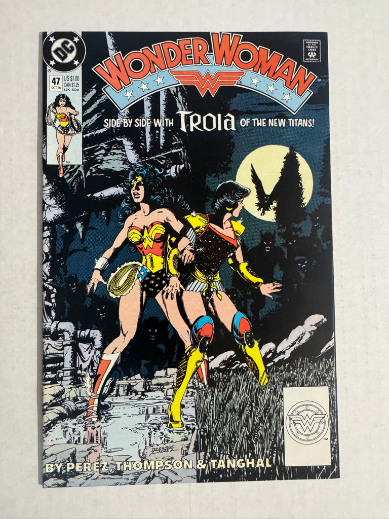 WONDER WOMAN #47 Vol 2 NM George Perez Cover