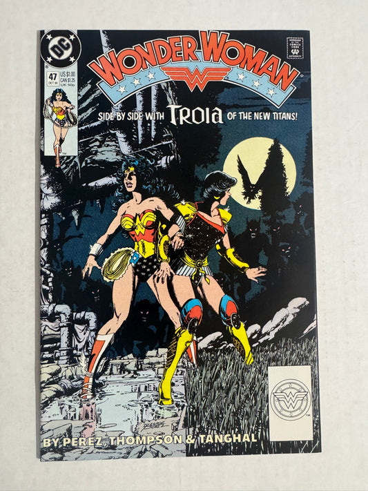 WONDER WOMAN #47 Vol 2 NM George Perez Cover