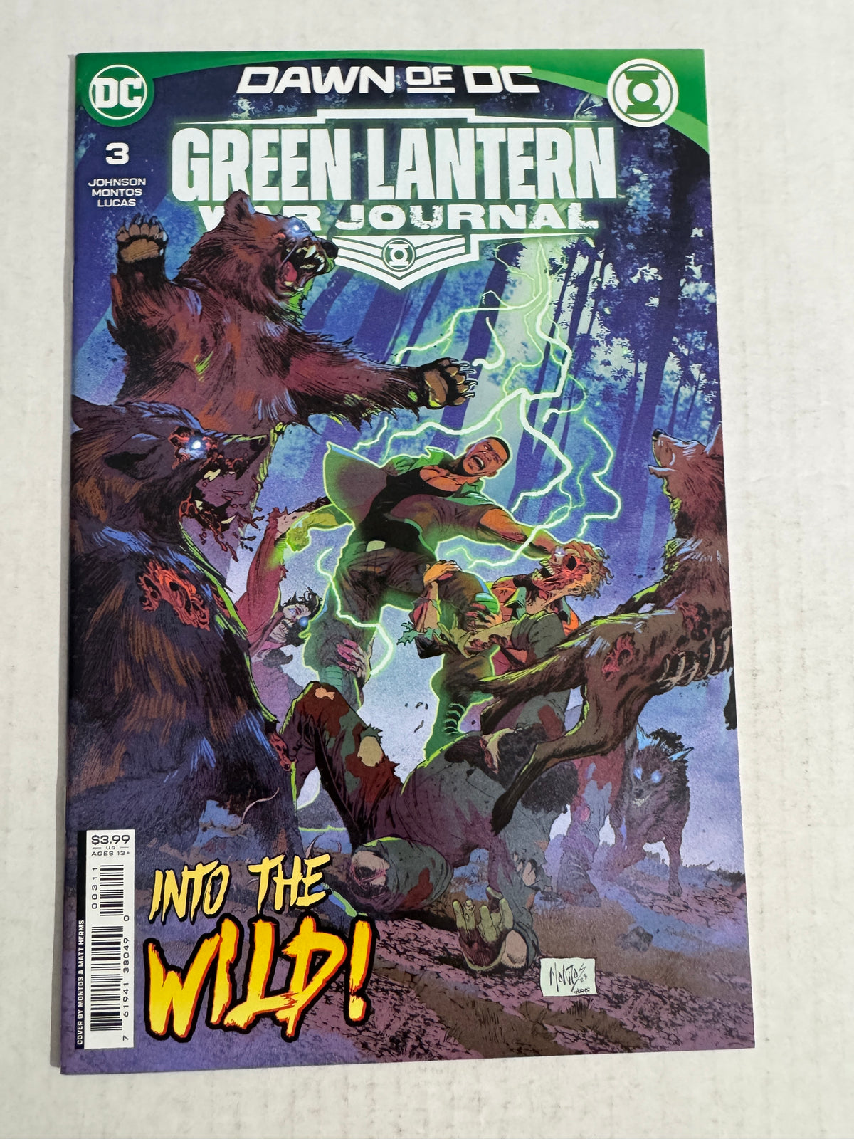 GREEN LANTERN WAR JOURNAL #3 NM