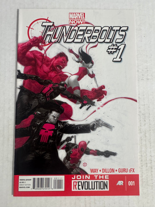 THUNDERBOLTS #1 Vol 2 NM Tedesco Cover