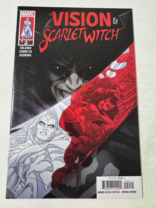 VISION AND THE SCARLET WITCH #2 Vol 3 NM