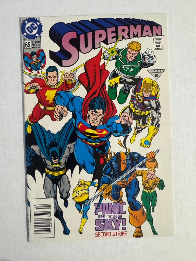 SUPERMAN #65 Vol 2 NM NEWSSTAND