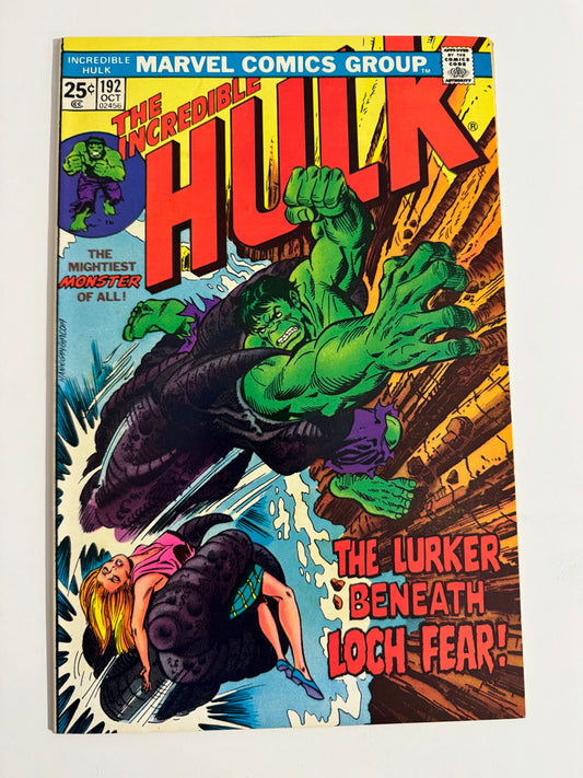 INCREDIBLE HULK #192 VF-