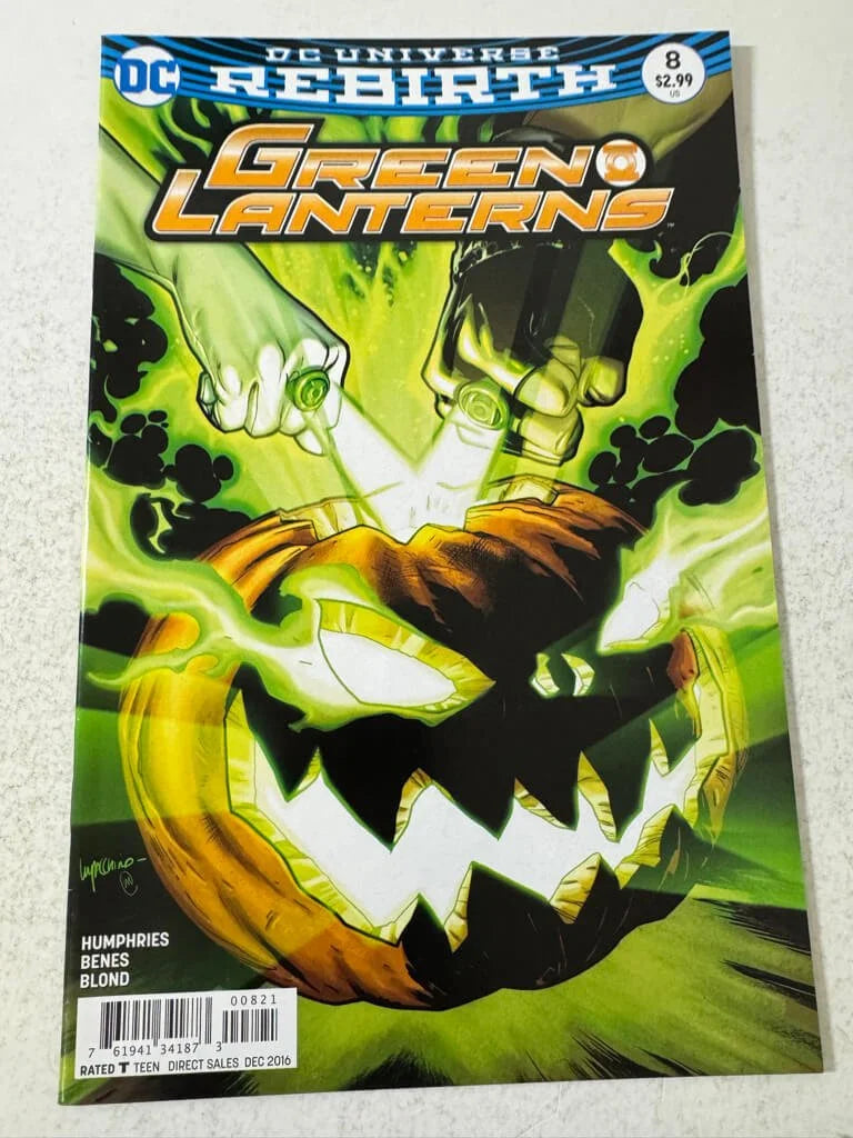 GREEN LANTERNS #8 NM  Lupacchino Variant