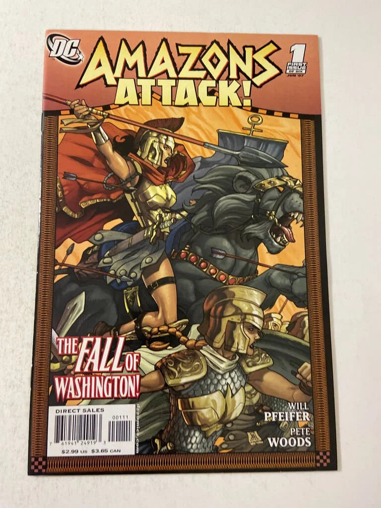 AMAZONS ATTACK #1-6 VF/NM SET