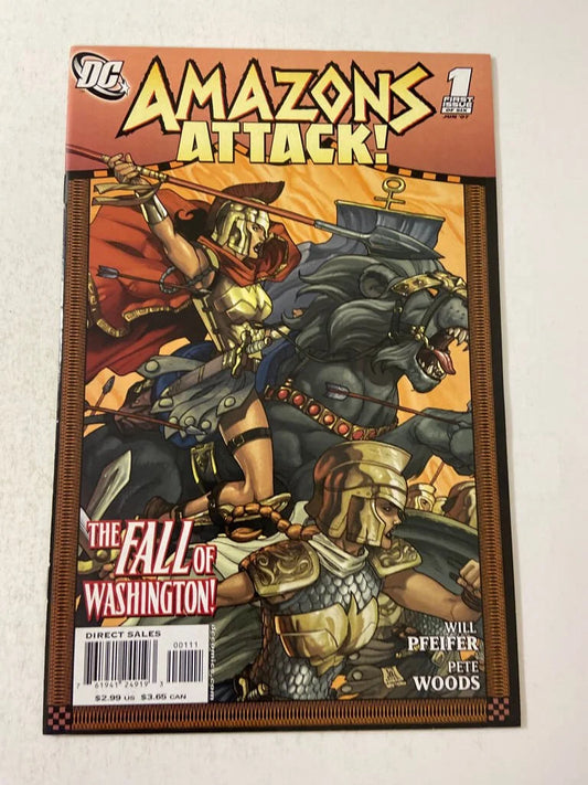 AMAZONS ATTACK #1-6 VF/NM SET