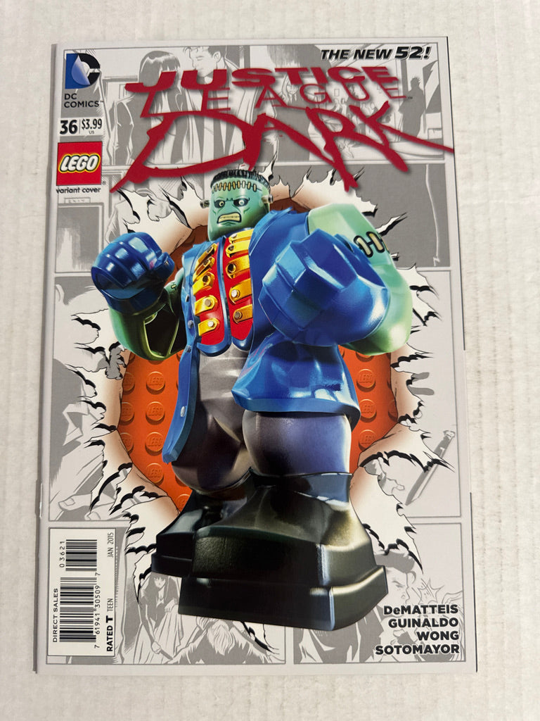 JUSTICE LEAGUE DARK #36 Vol 2 LEGO Variant