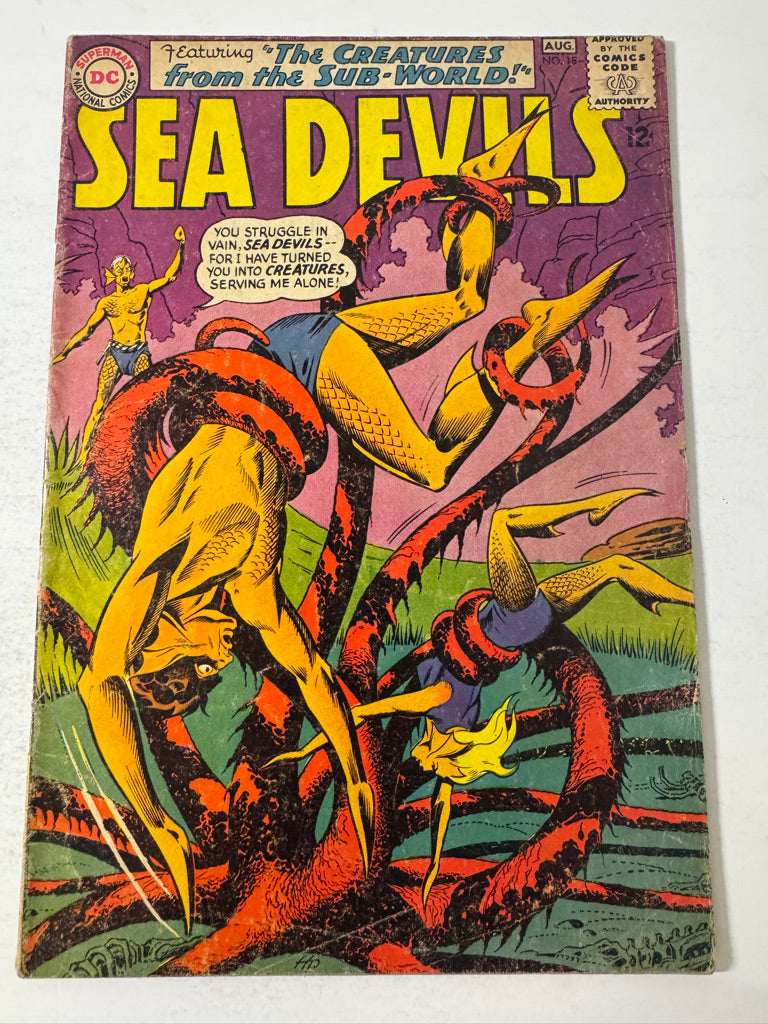 SEA DEVILS #18 GD+