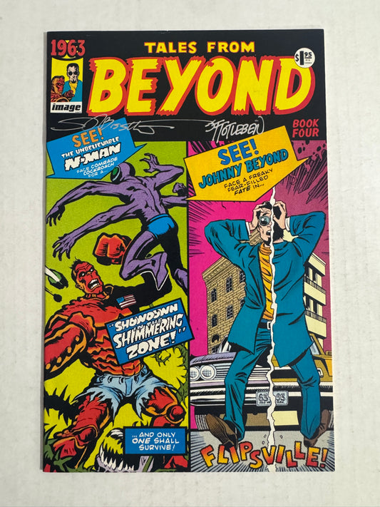 TALES FROM BEYOND #4 VF/NM SIGNED by John Tottleben and Steve Bissette