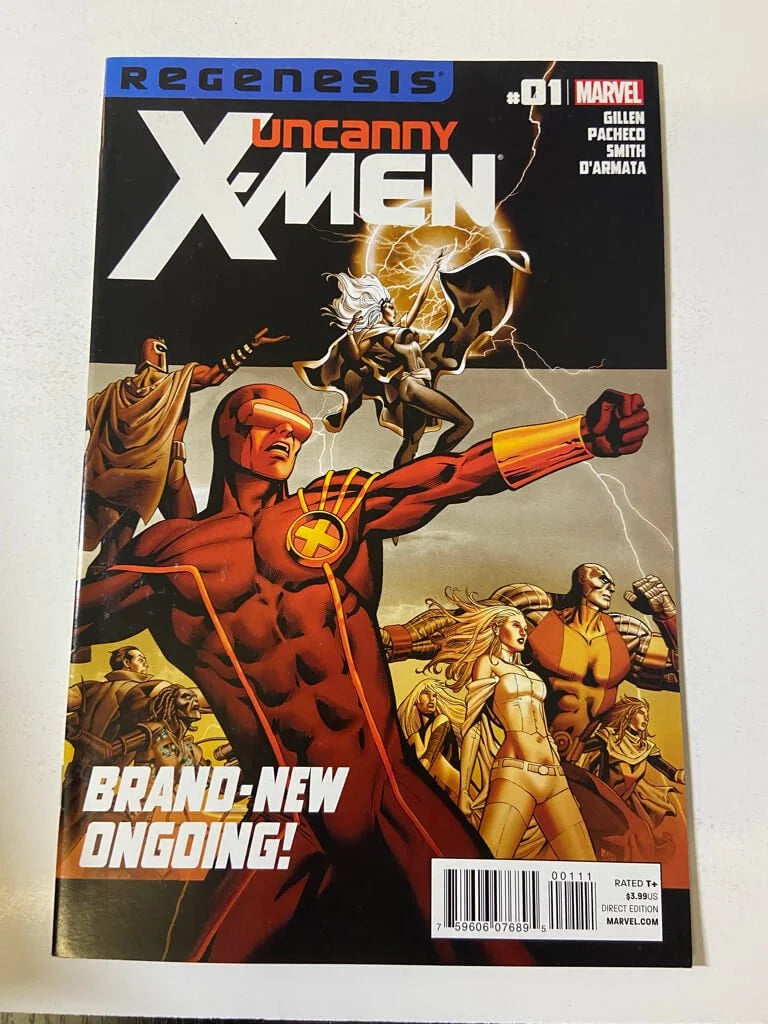 UNCANNY X-MEN #1 Vol 2 Carlos Pacheco Cover