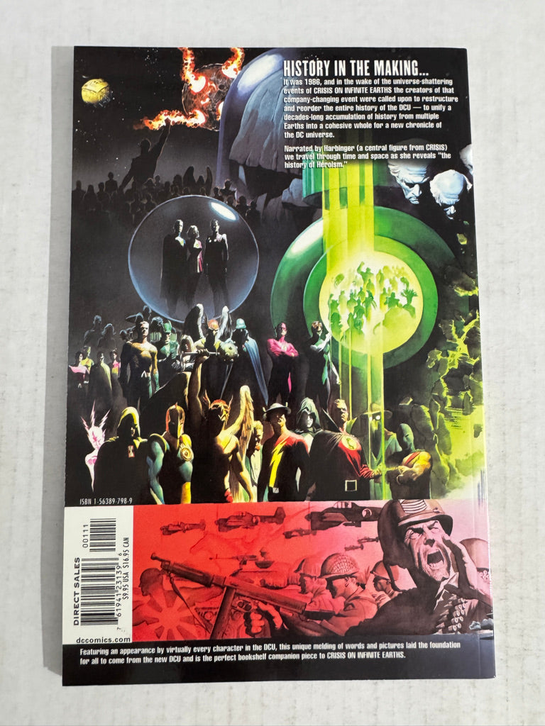 HISTORY OF THE DC UNIVERSE NM Alex Ross Cover